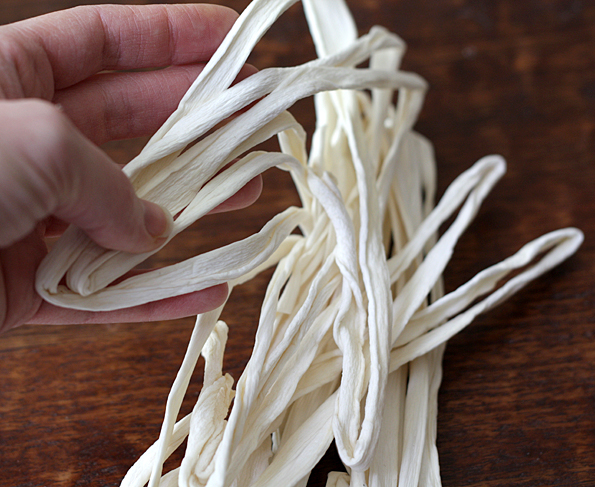 Kanpyo (Dried gourd ribbons)