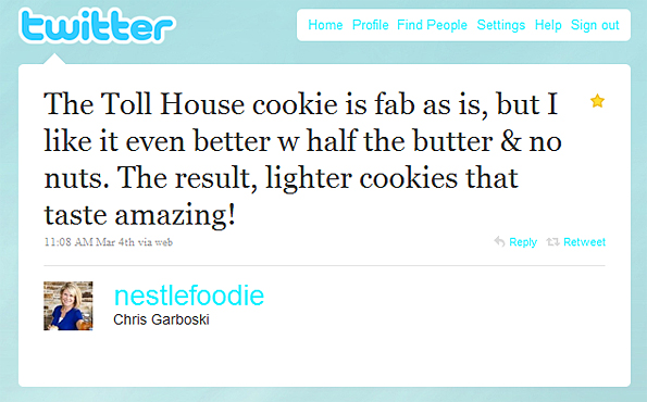 nestlefoodie tweet