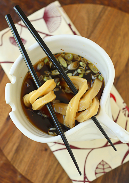 Homemade Udon Noodles