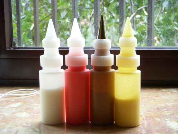 SqueezeIt Mold Painter Bottles