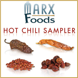 Marx Foods Hot Chili Sampler