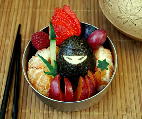 Sherimiya's Ninja In The Fruit Bento photo