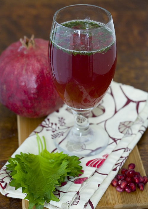 Shiso Pomojito Mocktail