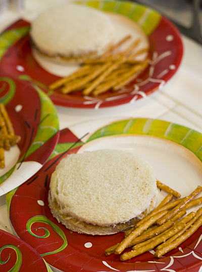 Snowball Sandwiches and Snowman Arms