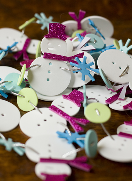 Snowman Garland