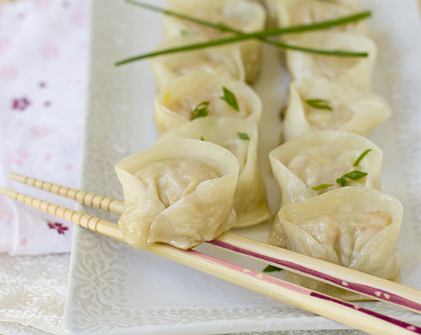 Steamy Shrimp Pork Dumplings