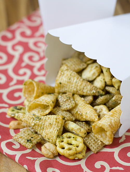 Sweet and Salty Chex Mix Arare