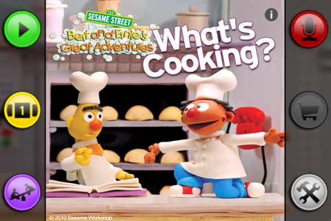 Bert and Ernie's Great Adventure What's Cooking