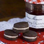 Chocolate Strawberry Sandwich Cookies