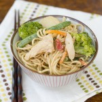 Chicken and Noodles with Peanut Sauce