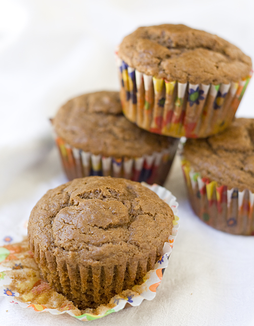 Nutella Bran Muffins