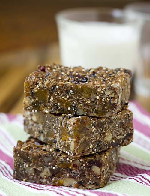 Nutella Fruit and Nut Bars