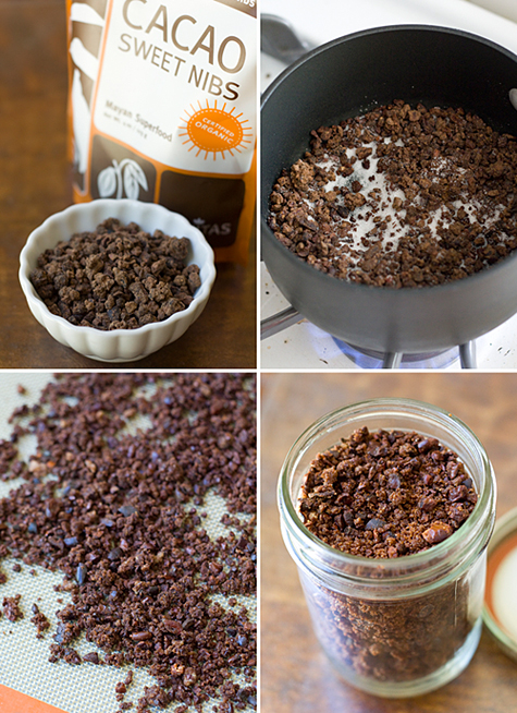 Caramelizing the Cacao Nibs