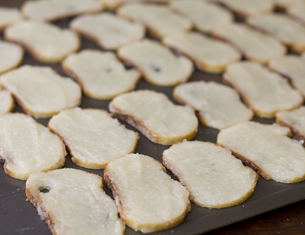 Rusk ready to go into the oven