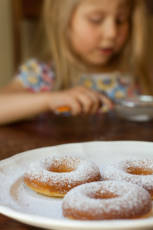 Confectioner's Sugar Makes Squirrel Happy