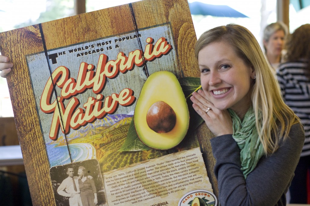 Fuji Mama and Hass Avocados = California Natives