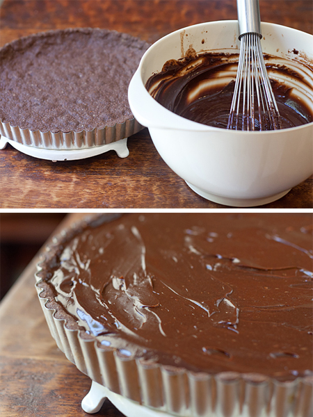 Filling the tart crust