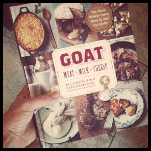 Goat: Meat, Milk, Cheese---Cookbook by Bruce Weinstein and Mark Scarbrough