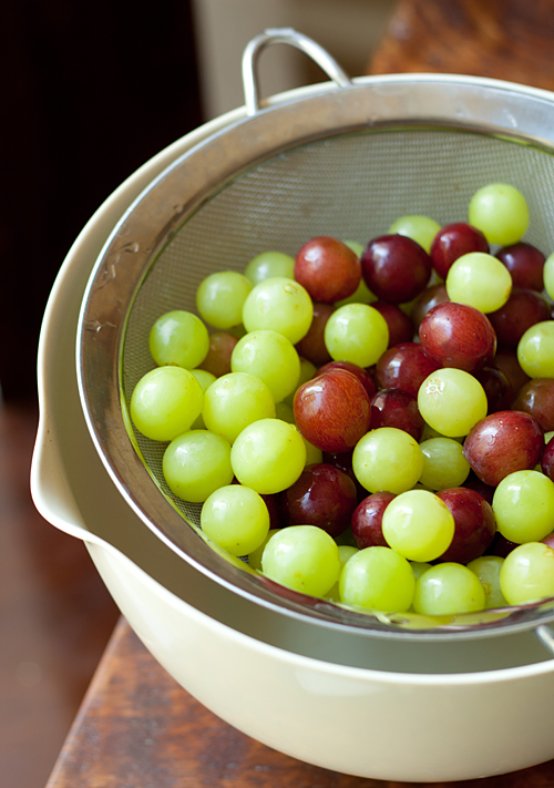 Fresh Red and Green California Grapes