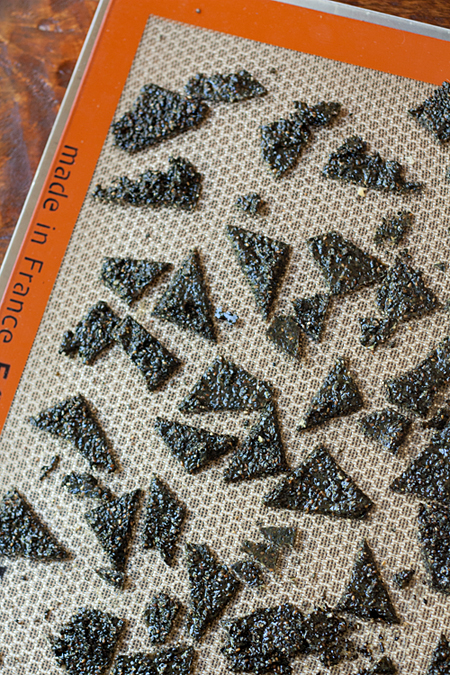 Toasted Black Sesame Seed Brittle