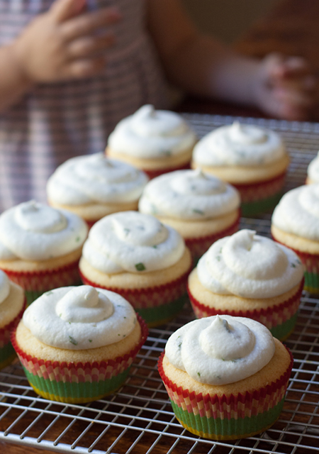 Making cupcakes for the OC Fair