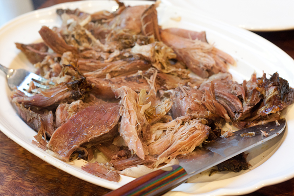 Shredded Goat Meat