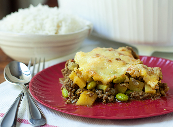 Filling up on Curry Lamb Pot Pie