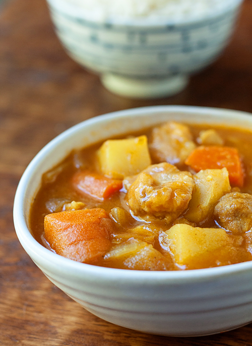 Japanese Chicken Curry Rice