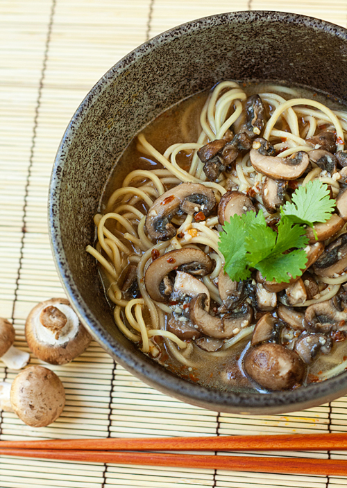 Spicy Mushroom Miso Ramen