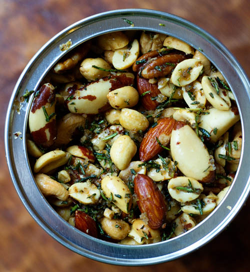 Rosemary Roasted Nuts