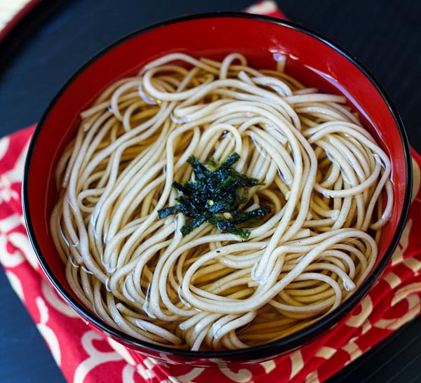 Toshikoshi soba -- Year Bridging soba