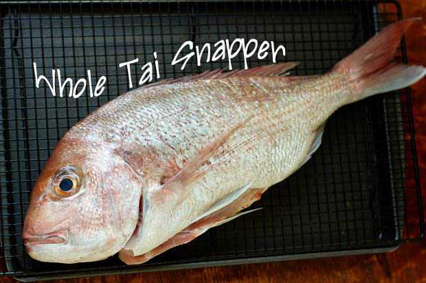 Whole Tai Snapper