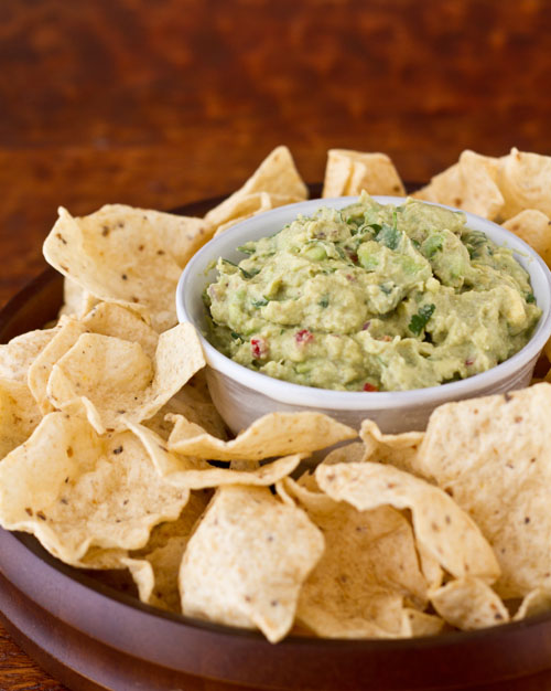 Lighter Avocado Dip and Chips Lighter Avocado Dip and Chips