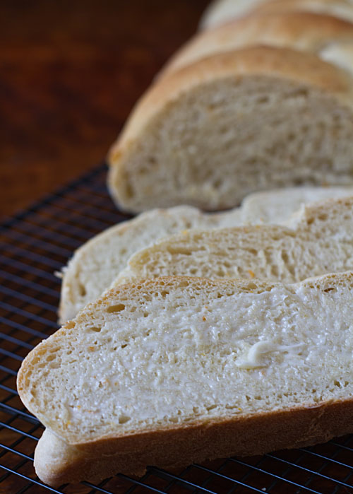 Sliced Orange Cardamom Bread