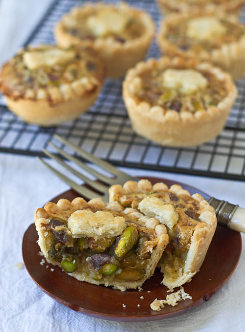 Mini Honey Pistachio Pies