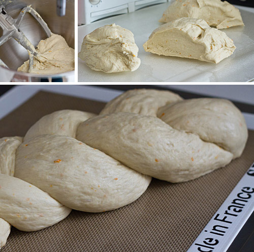 Making Orange Cardamom Bread