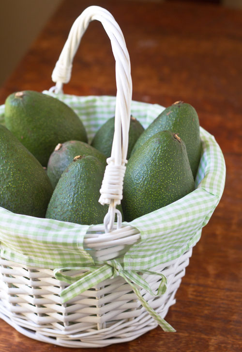 Avocado Egg Easter Basket