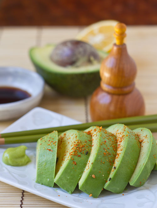 Avocado Sashimi