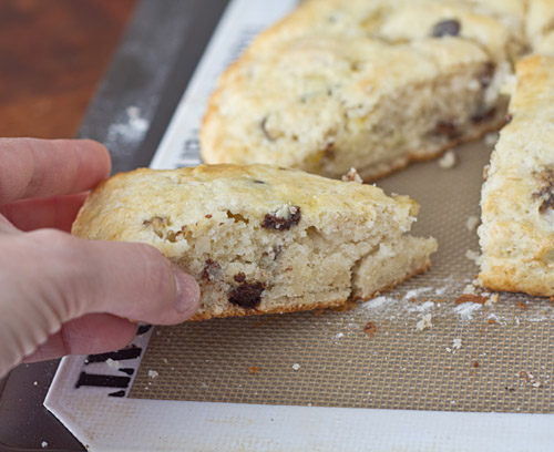 Treat yourself to a Chunky Monkey Scone