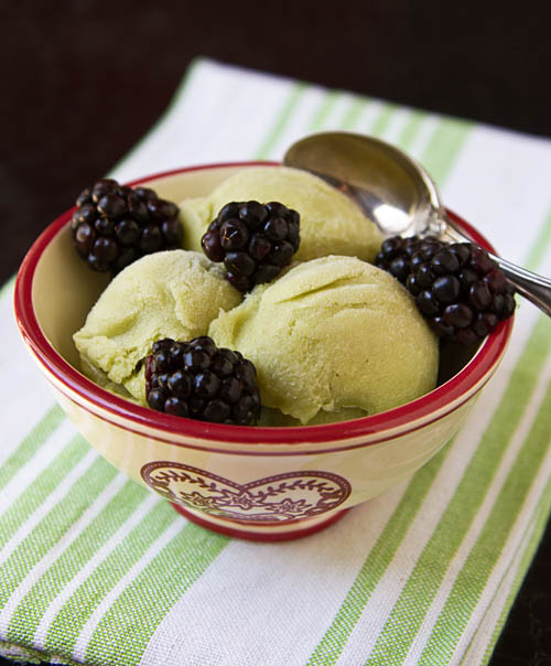 Avocado Honey Ice Cream