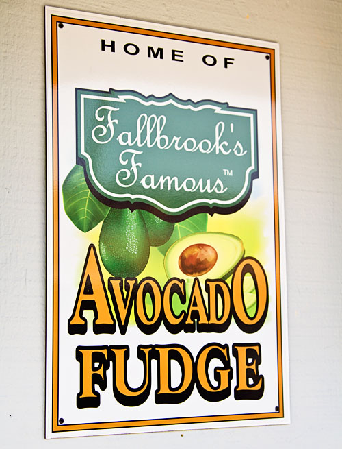 Avocado Fudge at Retro Candy and Toys in Fallbrook, CA