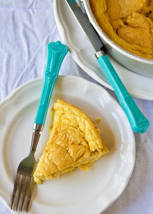 Serving up Jarlsberg Cheese Souffle Serving up Jarlsberg Cheese Souffle