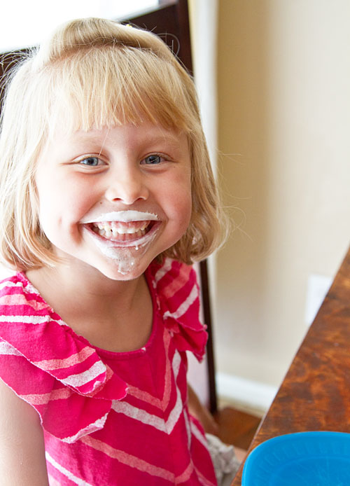 Cream Cheese Frosting Moustache