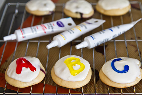 Learning ABCs with cookies