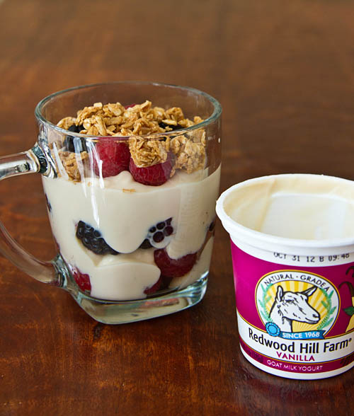 Goat's Milk Yogurt Parfait