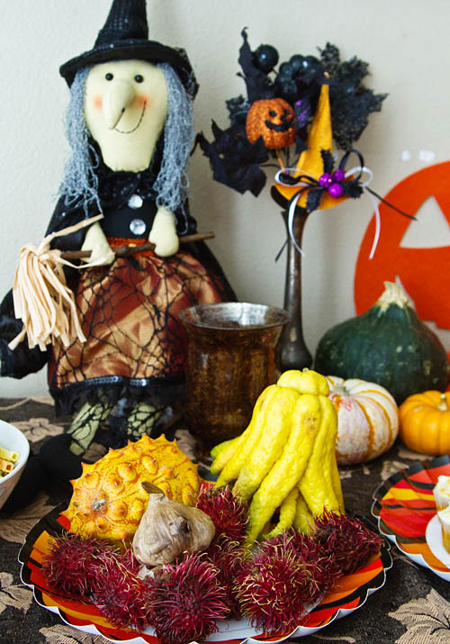 Decorating with Spooky Foods