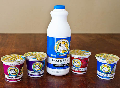 Redwood Hill Farm Goat Milk Yogurts and Cultured Goat Milk Kefir