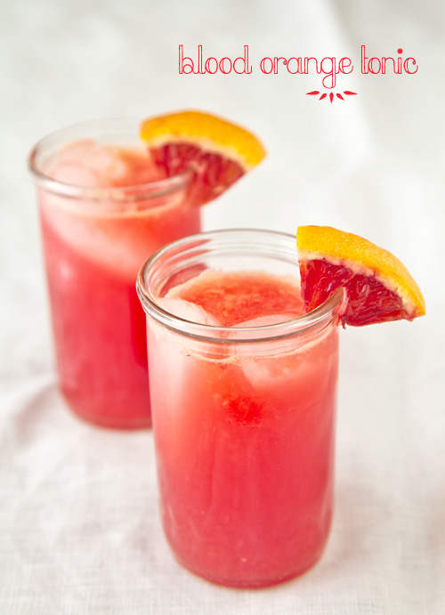 Blood Orange Tonic