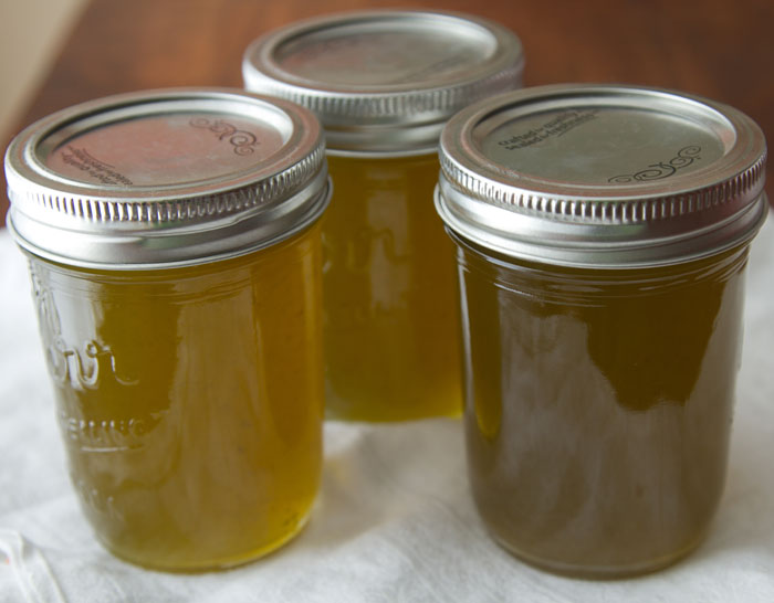 Jars of Three Pepper Jelly