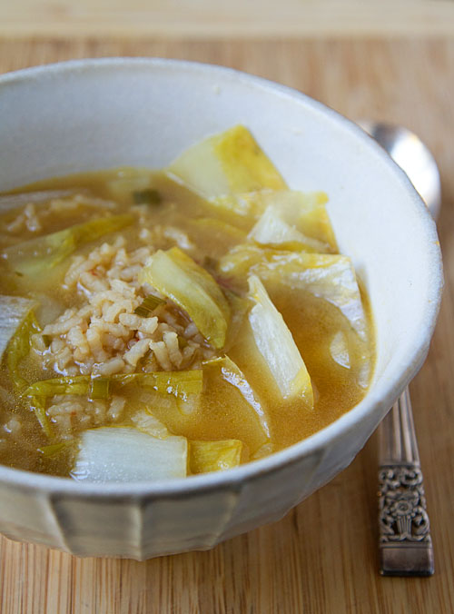 Endive Rice Soup